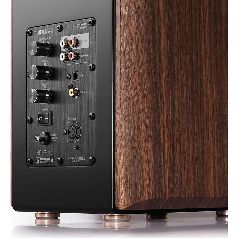 სტუდიური მონიტორი Edifier S2000MKⅢ Wireless Bluetooth 2.0 HIFI Active Speaker Computer Bookshelf Audio