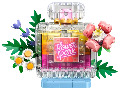 კონსტრუქტორი LEGO Creator Floral Decor Perfume Bottle 31383