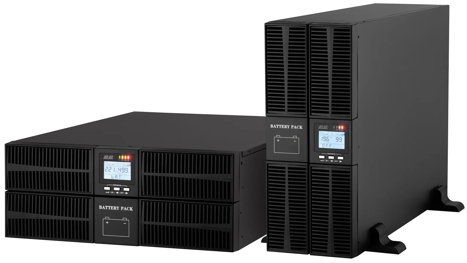 2E SD10000RT, 10kVA/10kW, RT4U, LCD, USB, Terminal in&out