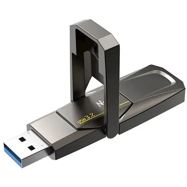NETAC, US5, External SSD, 128GB, USB3.2+TypeC up to 550MB/500MB/s.