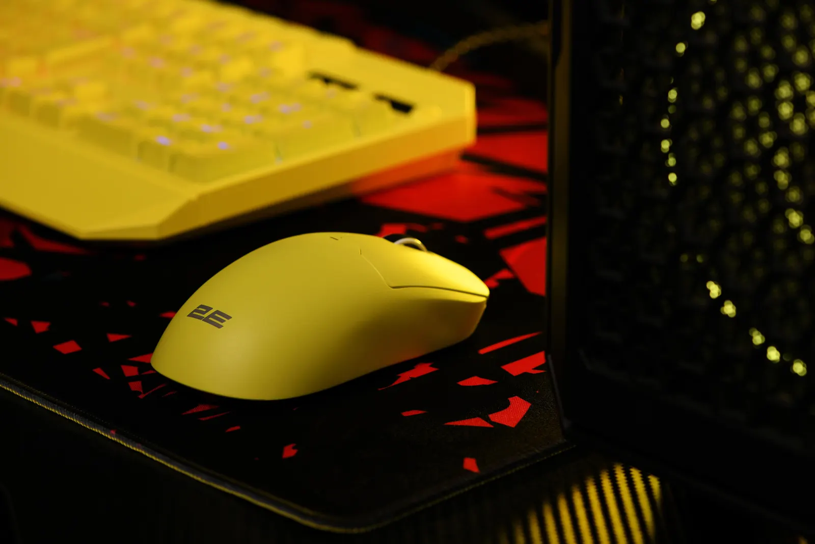 მაუსი 2E GAMING Mouse MG355 WL, RGB, USB-A/WL, yellow