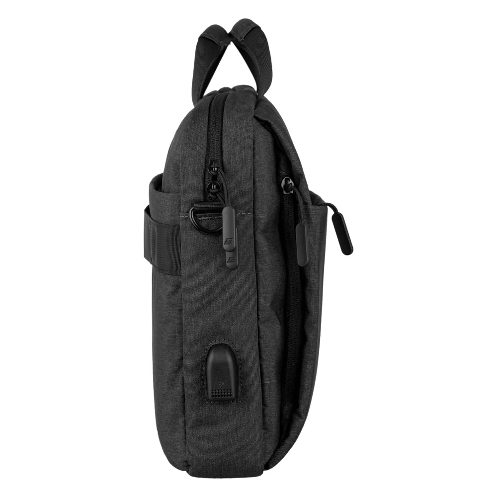 ნოუთბუქის ჩანთა 2E Laptop Bag, Melange 16", Black