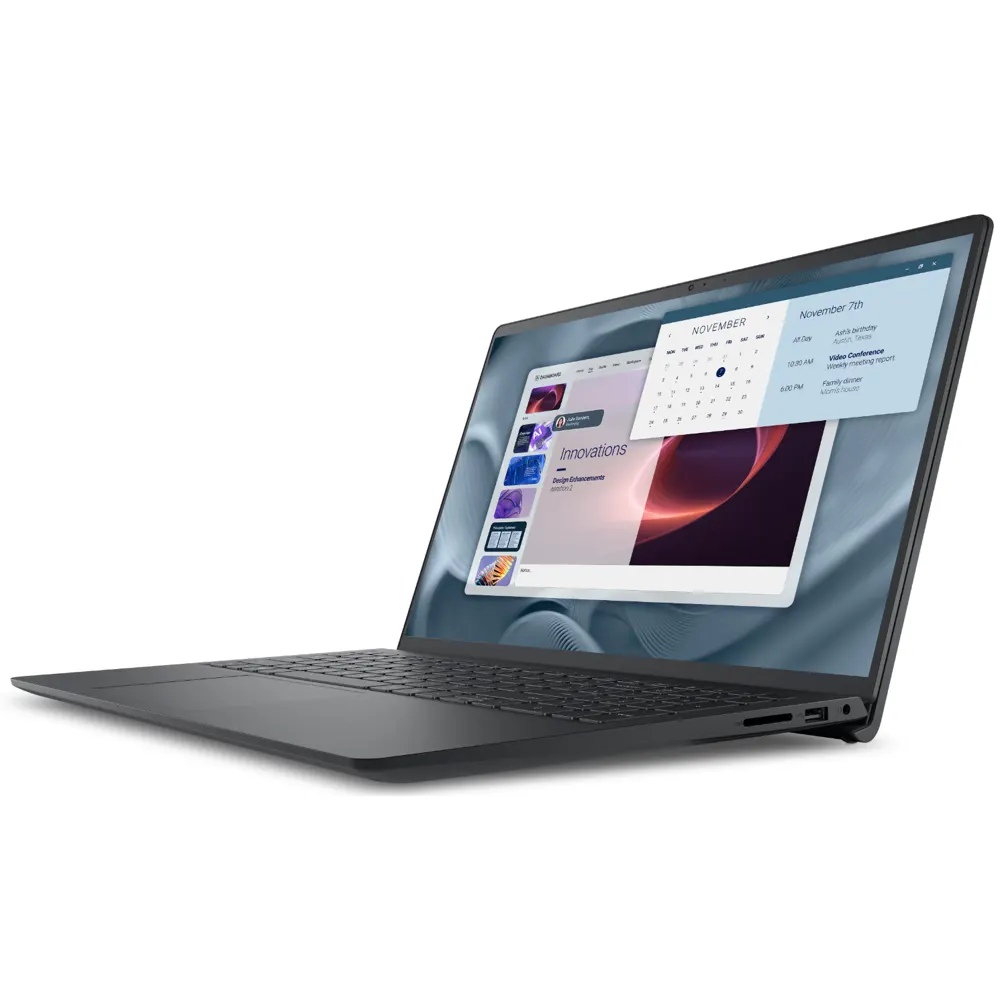 DELL Pro 15 Essential 15.6" FHD AG, Intel i5-1334U, 16GB, F512GB, UMA, Lin, black