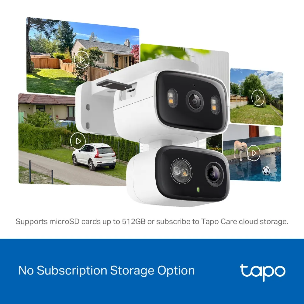 სმარტ კამერა TP-Link Tapo C246D Dual Lens Smart Security Camera