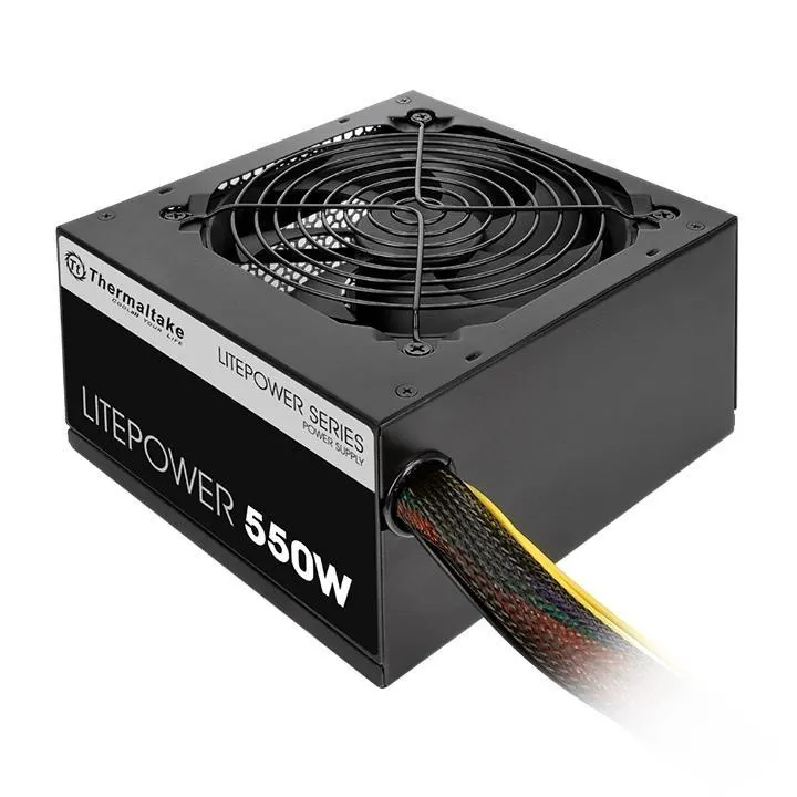 კვების ბლოკი Thermaltake, Power Supply 550W, Lite power, ATX 2.3 & EPS, 12cm,EU,230V,