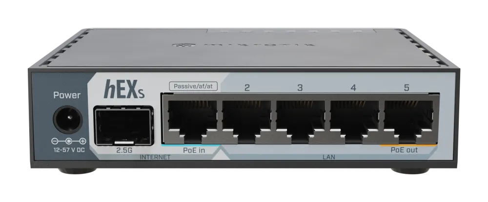როუტერი - hEX S, E60iUGS, MikroTik