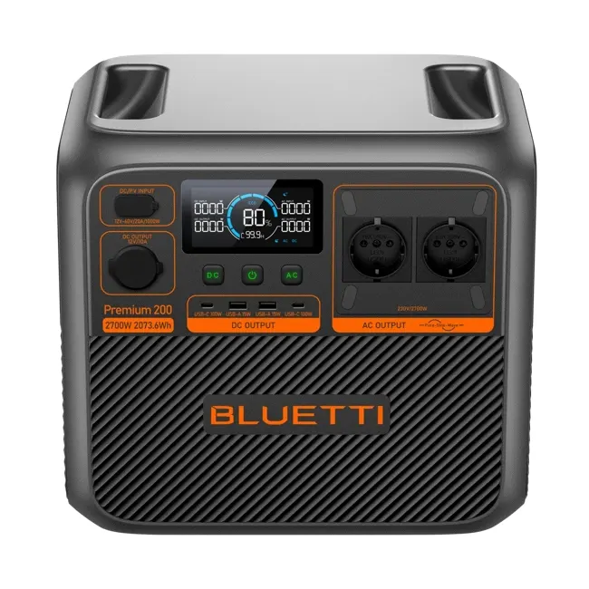 პორტატული კვების სადგური Bluetti Premium 200 V2 Portable Power Station | 2700W 2073Wh