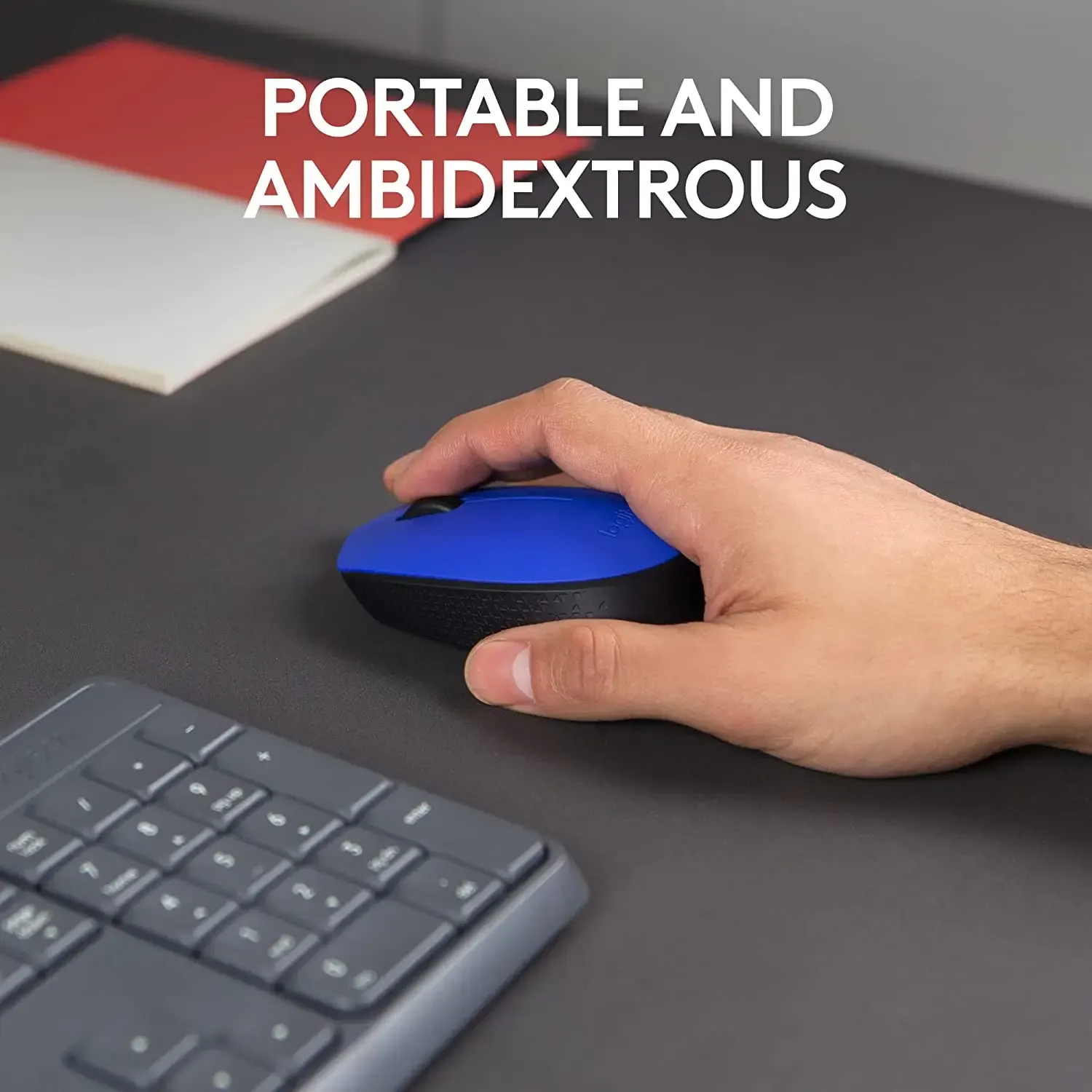 logitech, M171, Mouse Blue