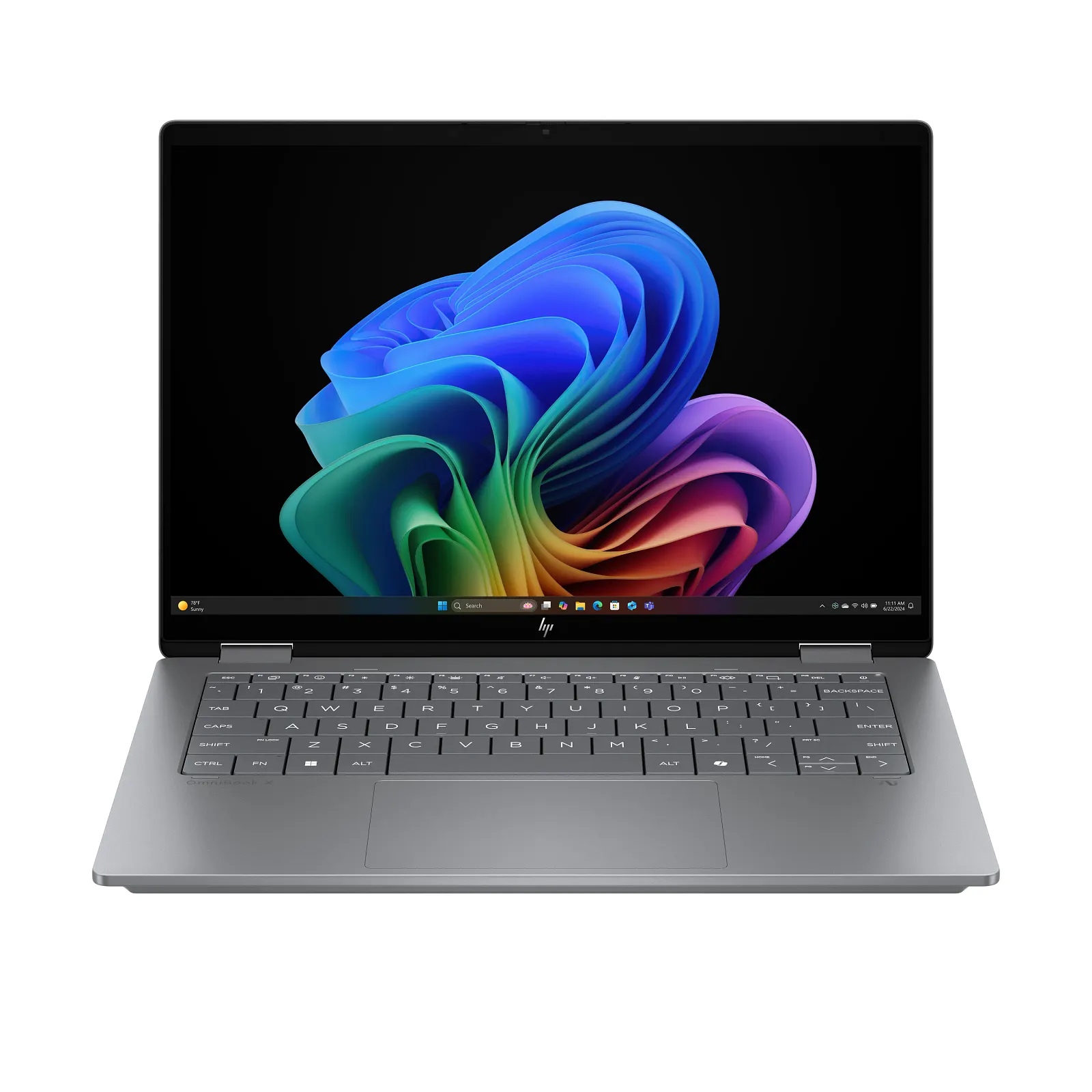 HP OmniBook X Flip NG AI PC x360 OLED 14-fm0006ci, 14", U7-256V, 16GB, 512GB, Meteor Silver