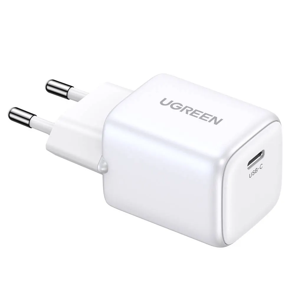 Charger UGREEN CD319 (15326) Nexode, 30W, Single port, Type-C, White