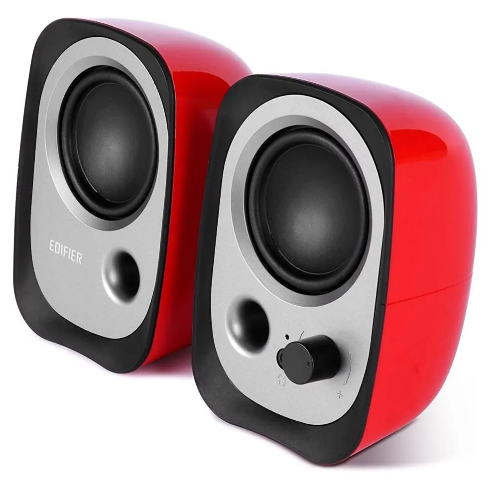 დინამიკი Edifier R12U Red, 4W, USB, 3.5mm, Speaker, Red