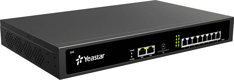 VoIP - სატელეფონო სადგური S50, Yeastar