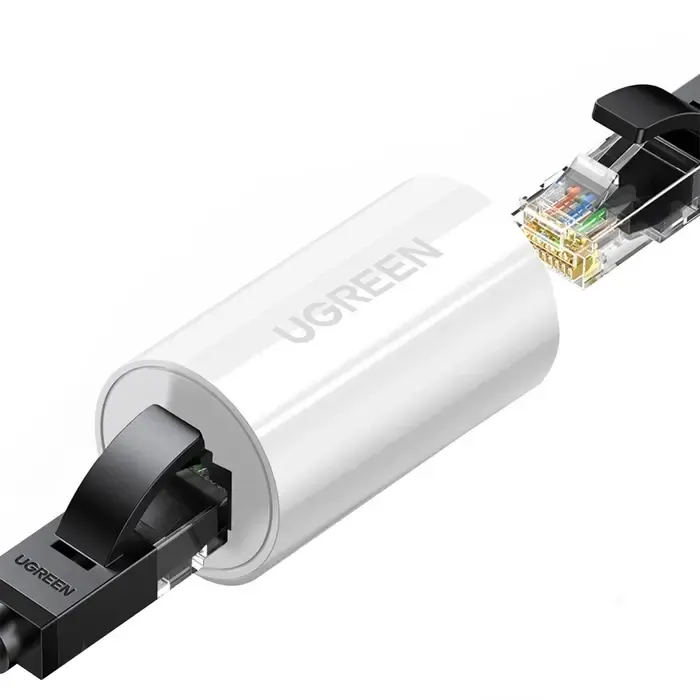 NW116, UGREEN, Adapter, RJ45 Ethernet adapter 8P8C Female anti-thunder RJ45 connector Network extension.