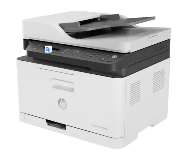 პრინტერი 4ZB97A HP Color Laser MFP 179fnw Print, copy, scan, fax A4, Black up to 18 ppm, color-4 ppm, ADF,Wi-Fi (117A)