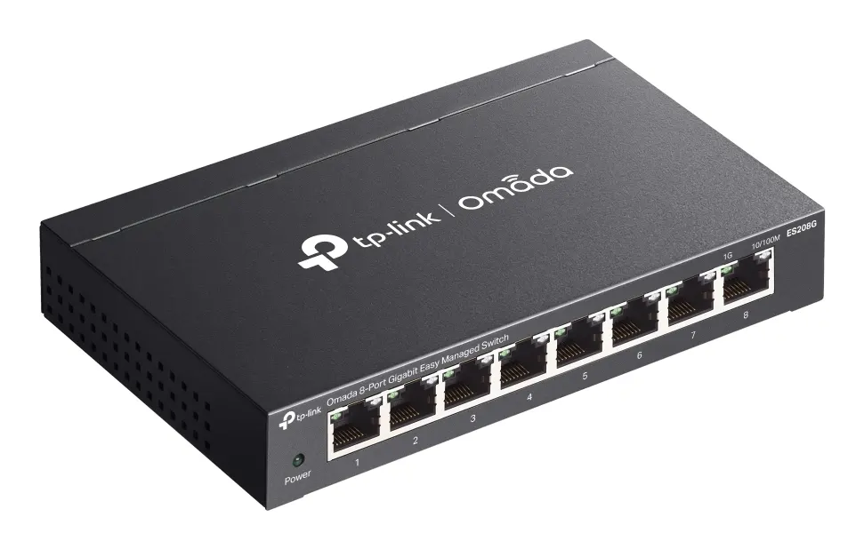 სვიჩი TP-Link Omada ES208G 8-Port Gigabit Easy Managed Switch