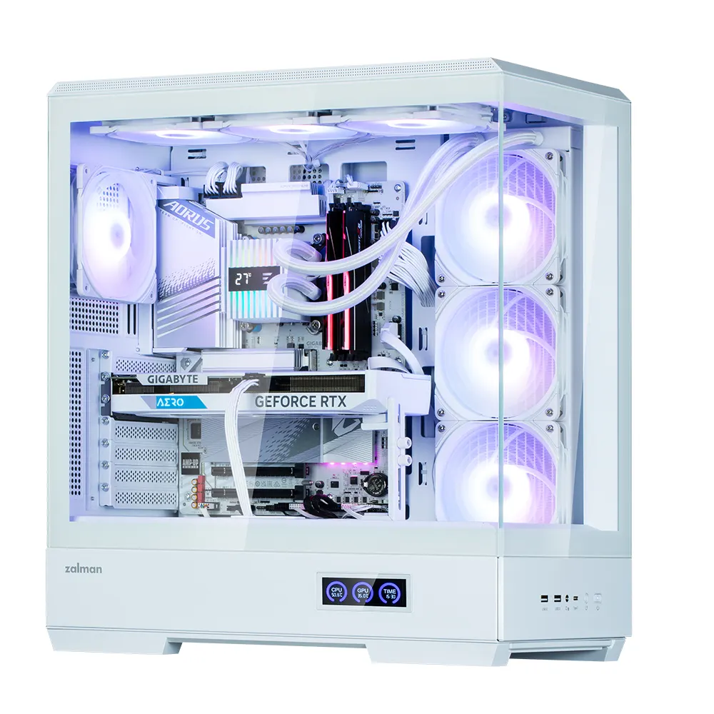 ქეისი Zalman P50 DS ATX Mid Tower White