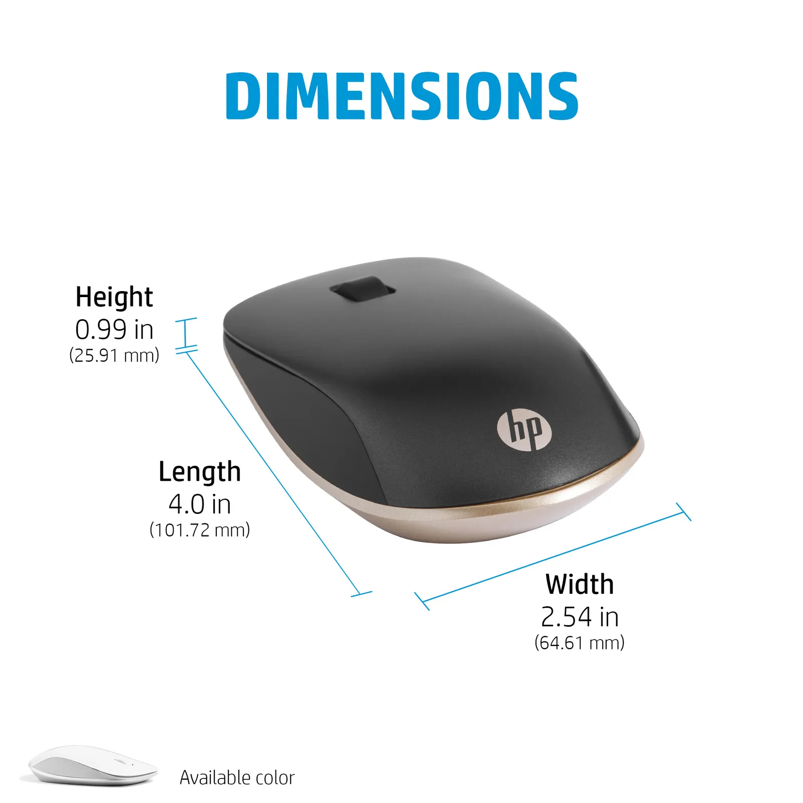 მაუსი HP 410 Slim Bluetooth Silver