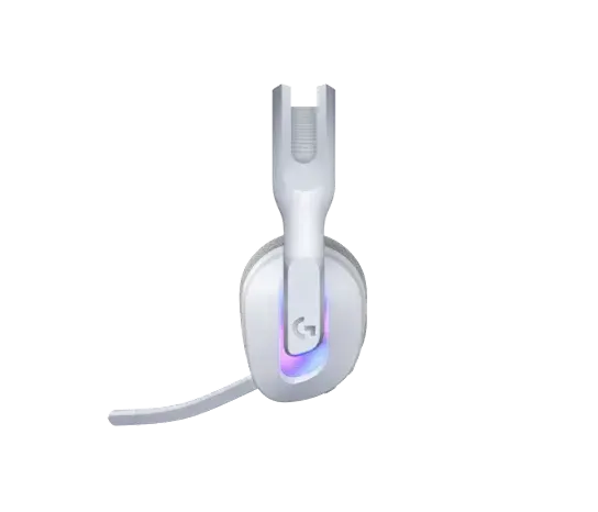 G522, Logitech, Headset, Wireless Gaming Headset with LIGHTSYNC RGB - WHITE.