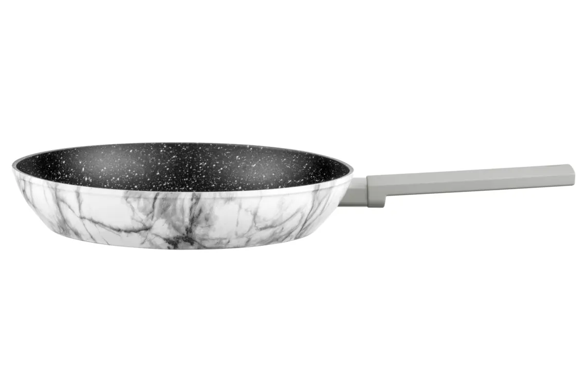 ტაფა Ardesto Fry pan Gemini Marmo, 28cm, aluminium, gray