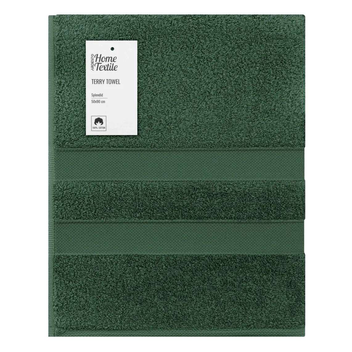 ARDESTO Terry towel Splendid 50x90cm, 100% cotton, green