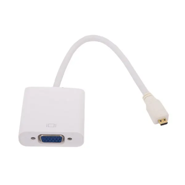 HDMI ადაპტერი VCOM Micro HDMI to VGA Adapter