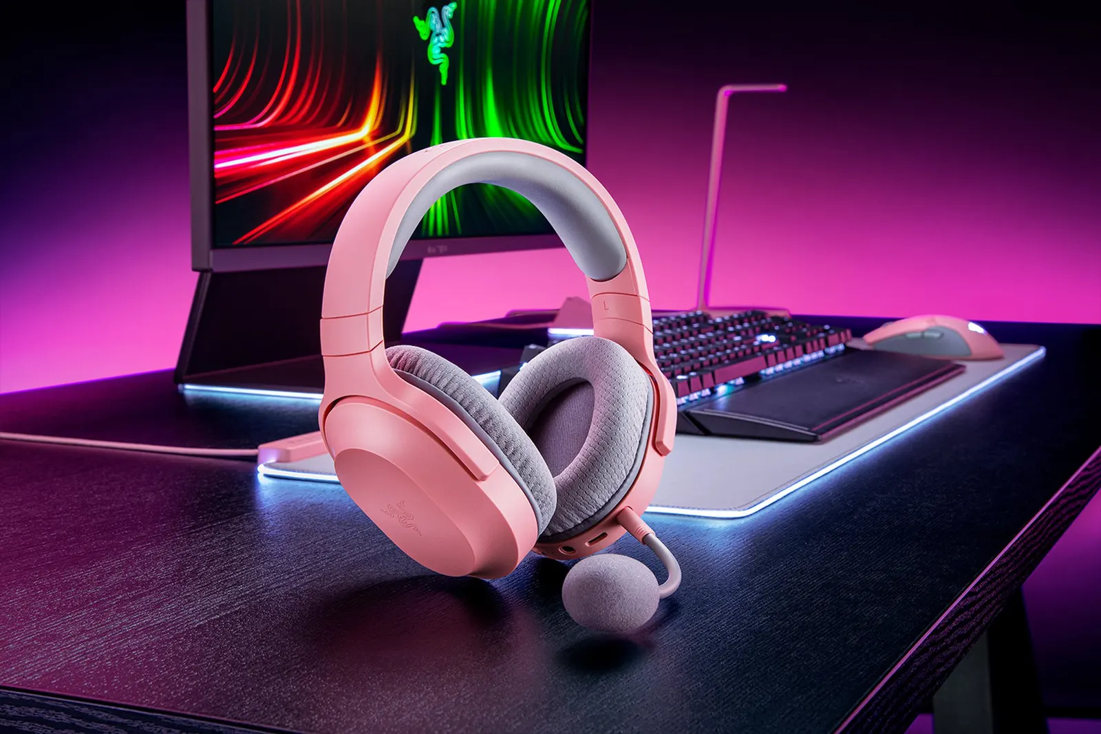 ყურსასმენი Razer Headset Barracuda X 2022 BT/WL Quartz
