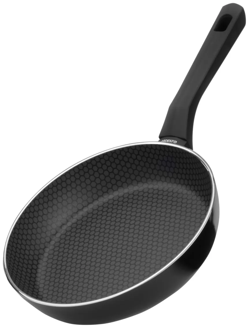 ტაფა Ardesto Fry pan Gemini Salerno, 24cm, aluminium, black