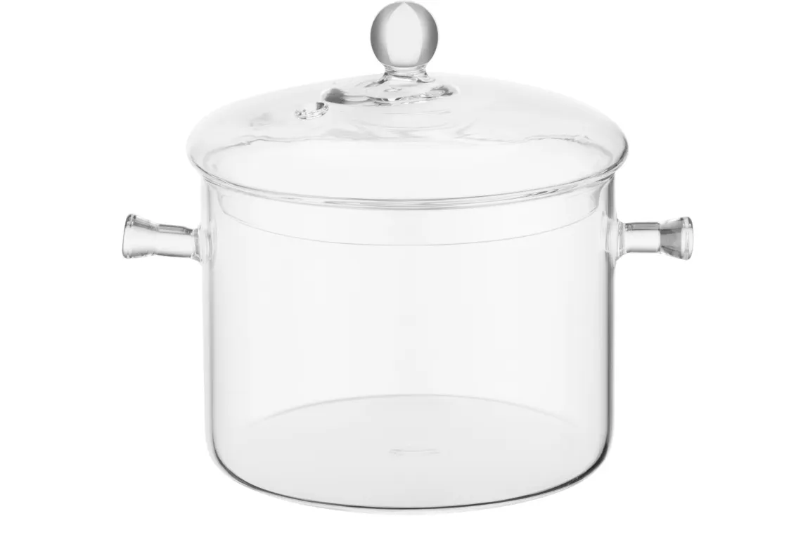 ქვაბი Ardesto Casserole Black Mars, 2l, borosilicate glass