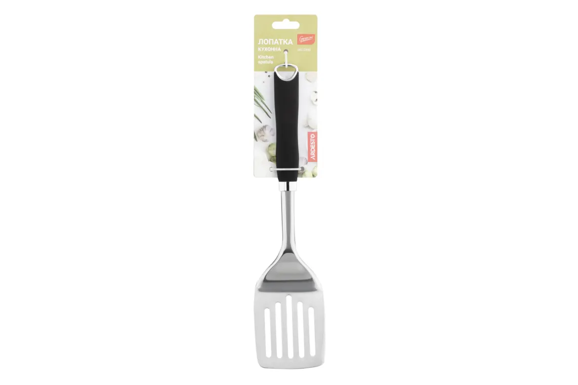 კულინარიული ნიჩაბი Ardesto Turner Gemini, 33cm, stainless steel, plastic, black