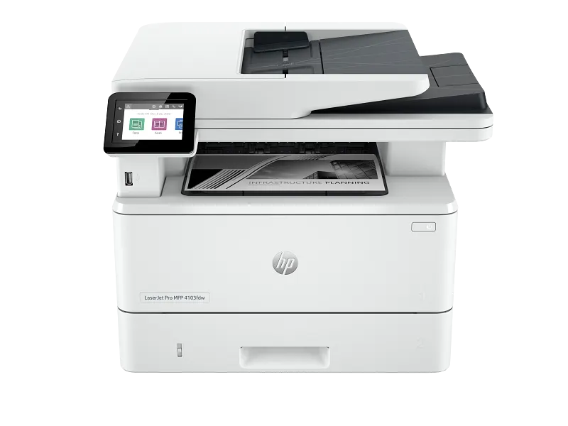 HP LaserJet Pro MFP 4103fdw Printer
