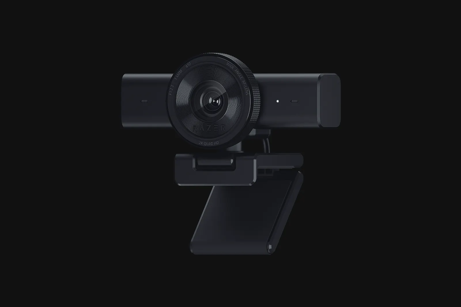 ვებკამერა Razer Webcam Kiyo V2 X, FullHD, 60fps, auto focus, black