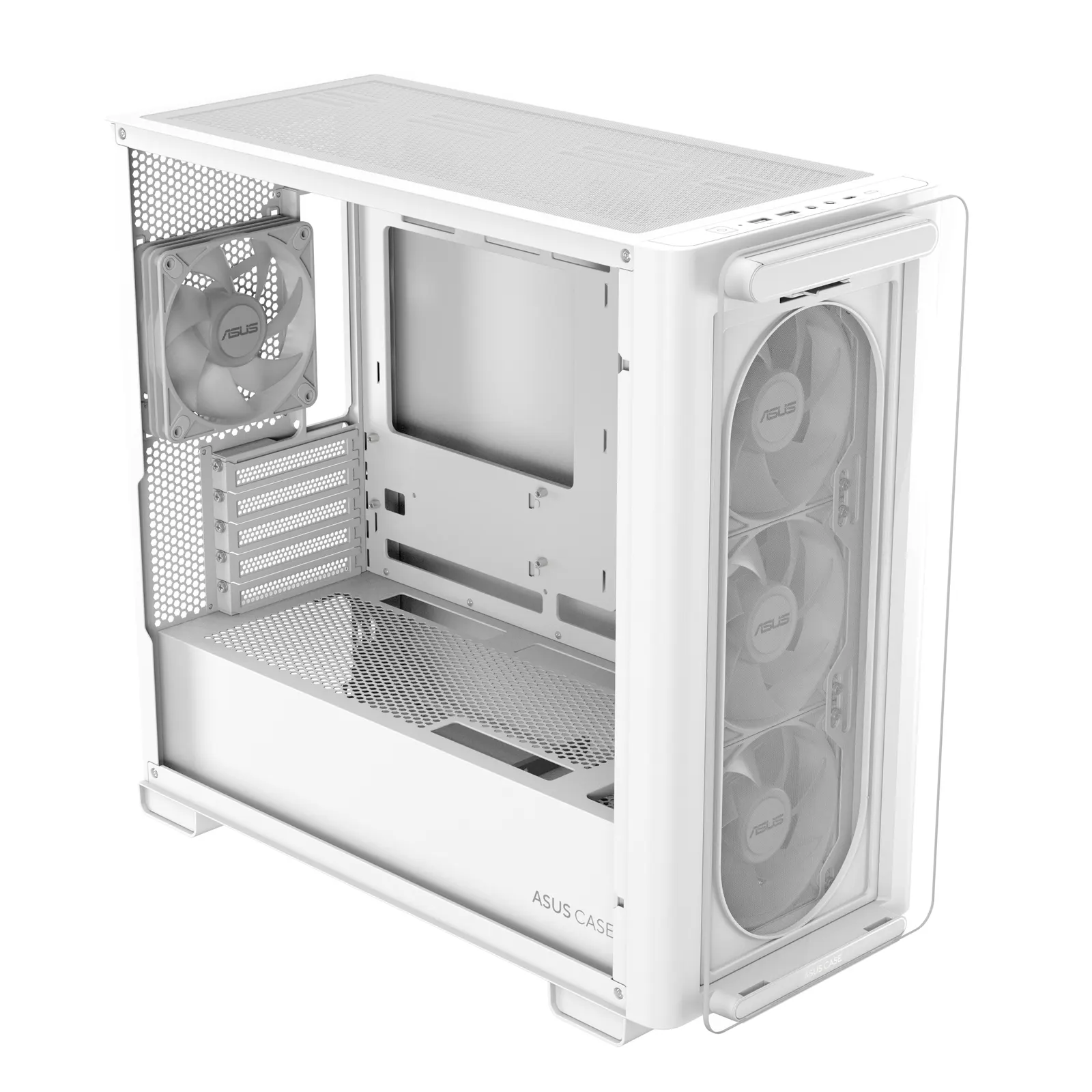 ქეისი ASUS A23 PLUS TG/ARGB FANS/WHT