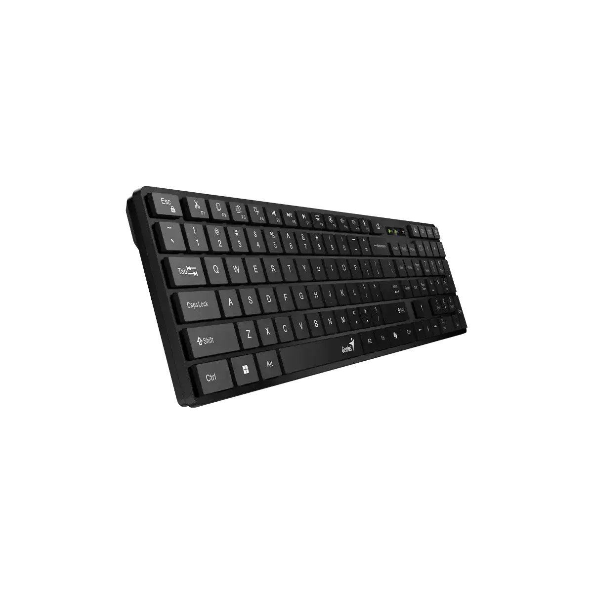 კლავიატურა Genius, SlimStar 7250BT, AI Copilot Key, Keyboard, Black