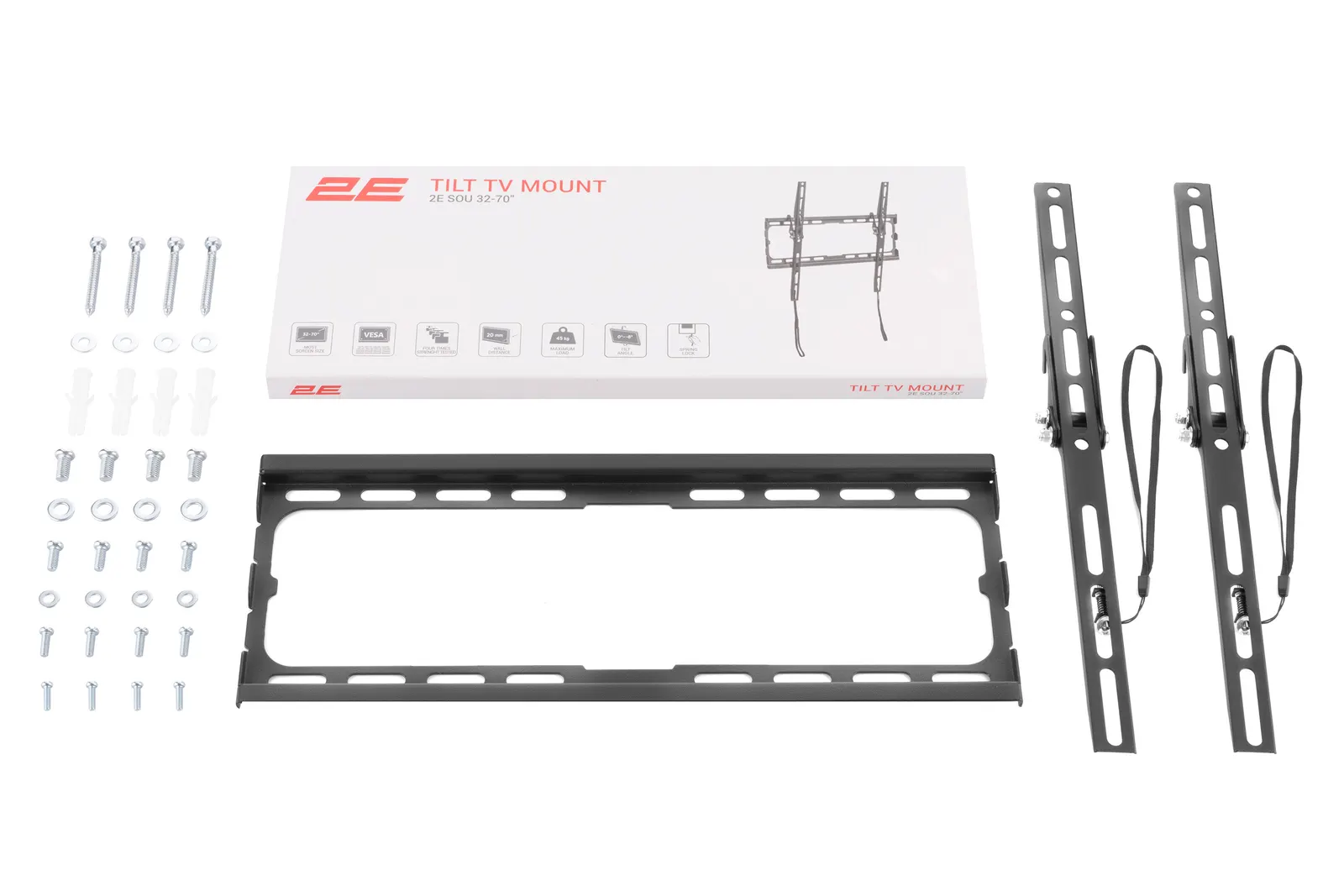 ტელევიზორის საკიდი 2E Tilt TV mount Sou 32-70"