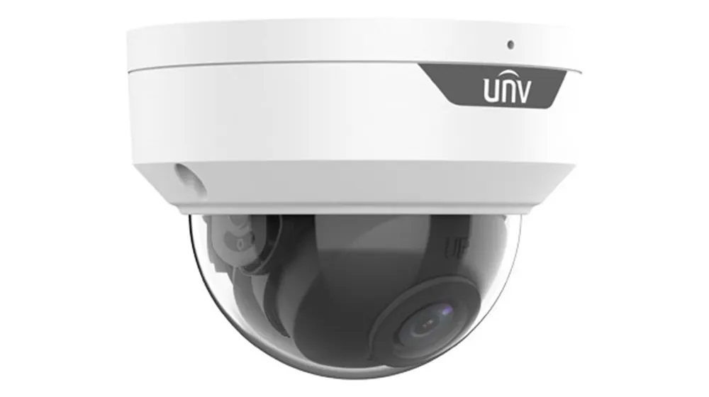 IP კამერა - 2მპ, 2.8მმ, Dome, IK10, Mic, SD, ANR, WiFi Uniview IPC322LB-AF28WK-G