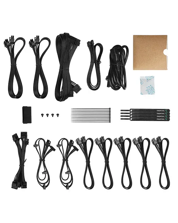 კვების ბლოკი Deepcool, PS1000P, PSU, Black