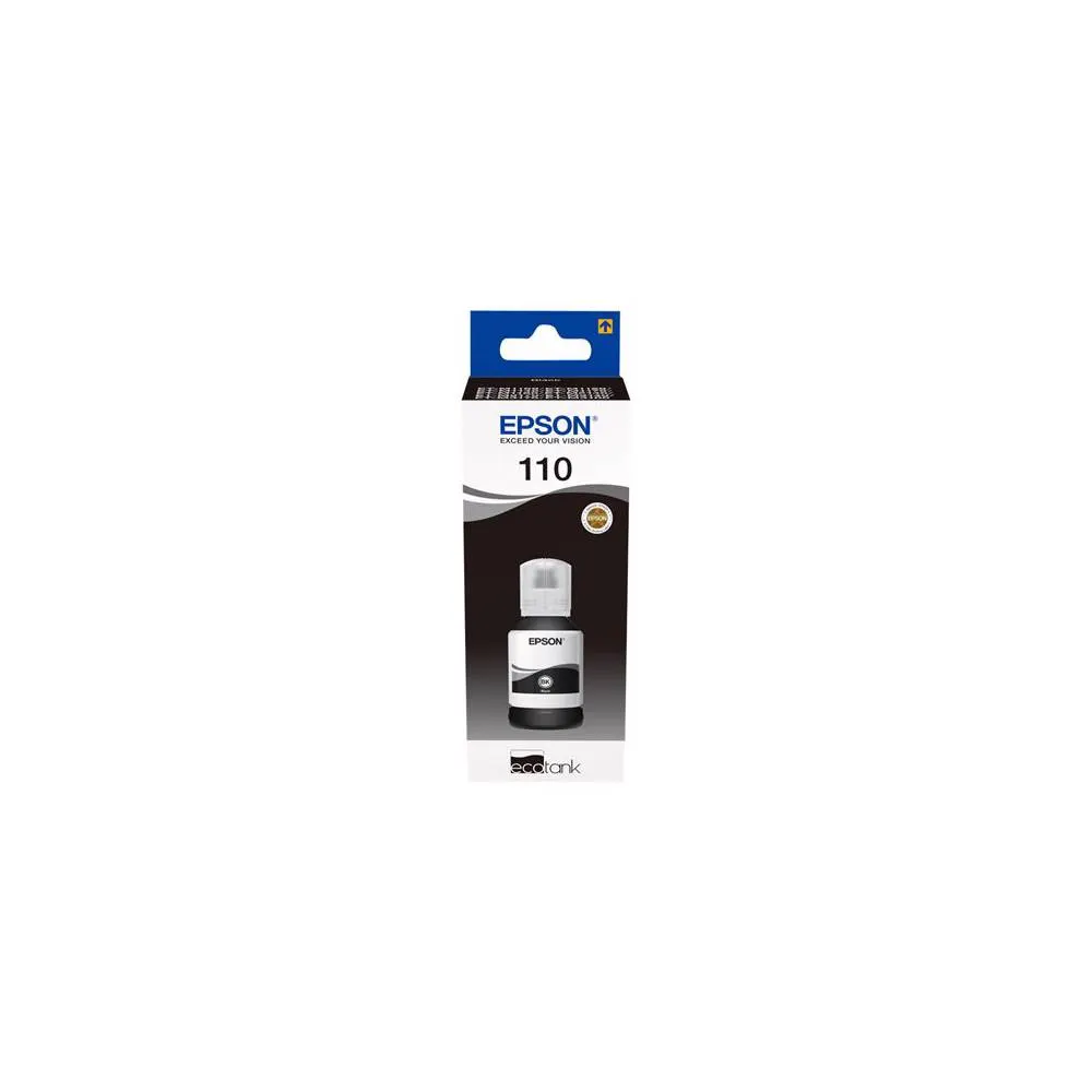 მელანი Epson 110 Ecotank PIGMENT Black XL (C13T03P14A) 120ml 6,000 pages