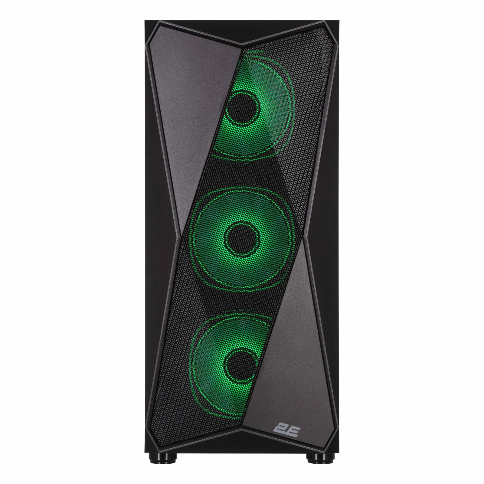2E GAMING PC case Aruba G3313B, without PSU, 1xUSB3.0, 2xUSB2.0, 5x120mm ARGB, VGA 300mm, LCS ready, HUB, TG Side Panel, ATX, black