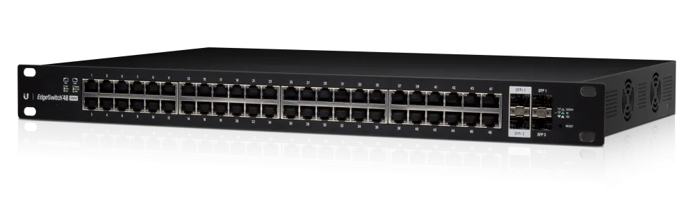 მართვადი PoE სვიჩი - EdgeSwitch 48 PoE 500W, Ubiquiti ES-48-500W