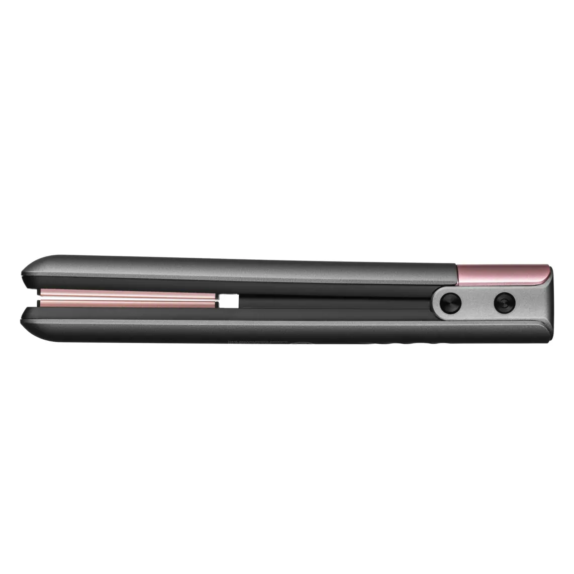 თმის უთო Ardesto Hair straightener Pink Touch, 50V, 160-200C, display, ceramics, USB-C > USB-A gray-pink