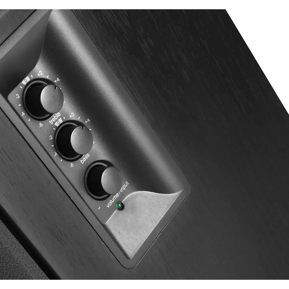 სტუდიური მონიტორი Edifier R1280DBs Active 2.0 Bluetooth Bookshelf Speaker Set, 42W RMS, Black