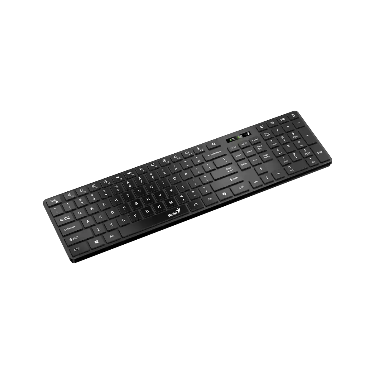 კლავიატურა Genius, SlimStar 7250BT, AI Copilot Key, Keyboard, Black