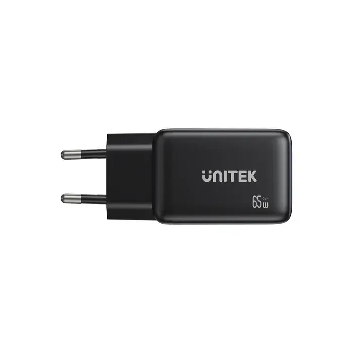 P1130A-EU, UNITEK, Power Supply, 65W 3-Port Wall GaN Charger.