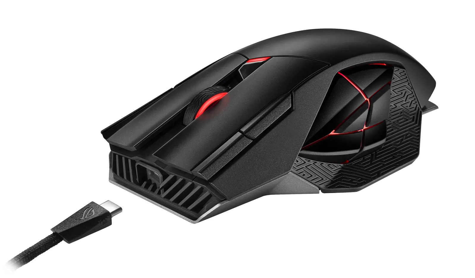 მაუსი Mouse igpovaya ASUS ROG Spatha X WL/USB Black