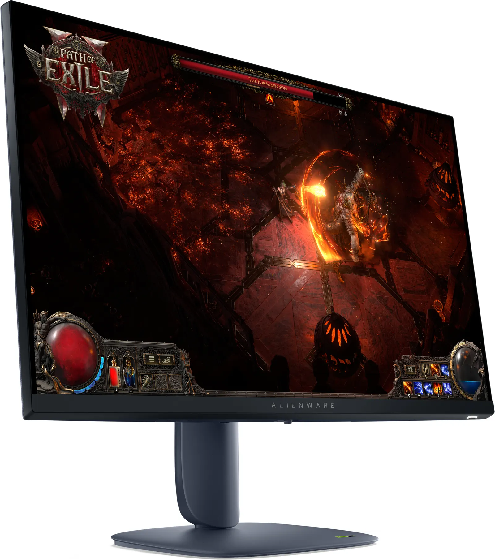 მონიტორი Dell Alienware 27 Gaming Monitor - AW2725DM/WQHD 2560 x 1440/16:9/178/178/1 ms/1.07 Billion/3Yr w