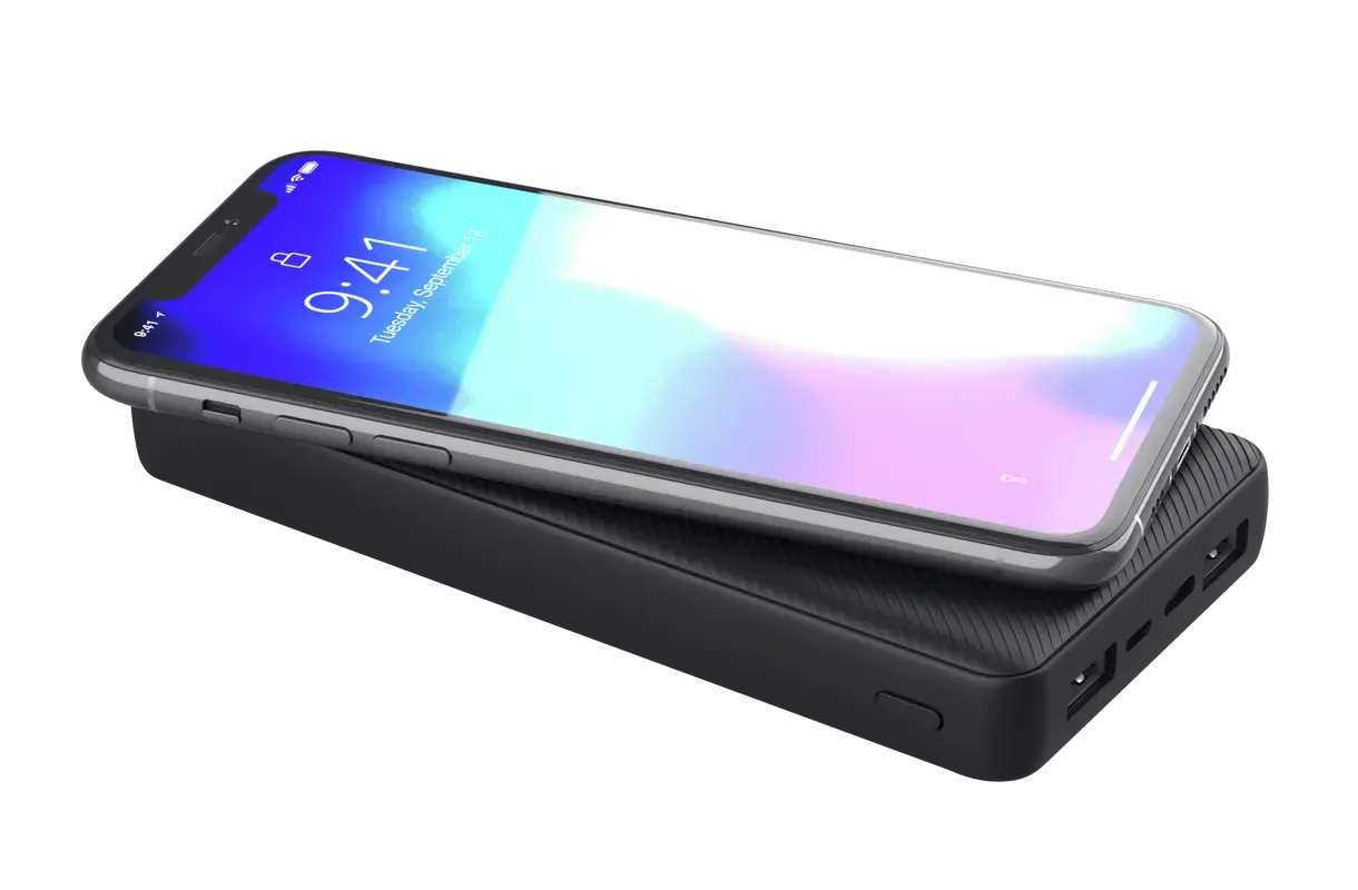 TRUST, 24676, PRIMO ECO, 20000 USB-C micro-USB,3.0A/15W, USB-C, Black.