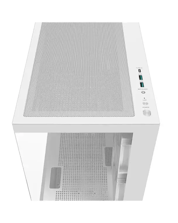 ქეისი Deepcool, CG380 3F WH, CASE, White.