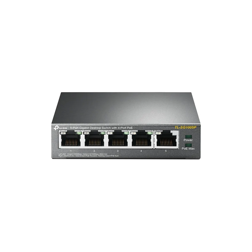 სვიჩი TP-link TL-SG1005P Desktop Switch Unmanaged PoE