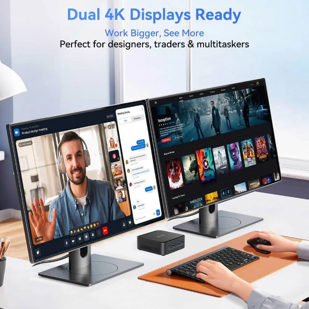 Blackview MP50 Ryzne 5 3500U 16/512GB Black W11P KB+Mouse