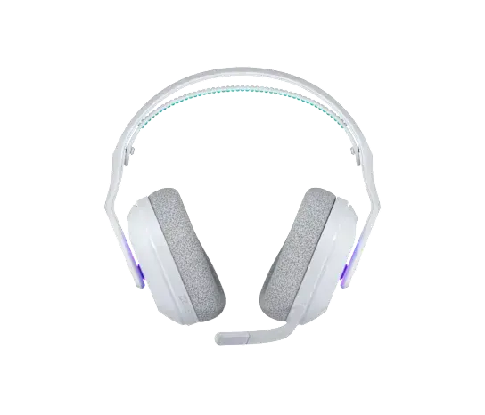 G522, Logitech, Headset, Wireless Gaming Headset with LIGHTSYNC RGB - WHITE.